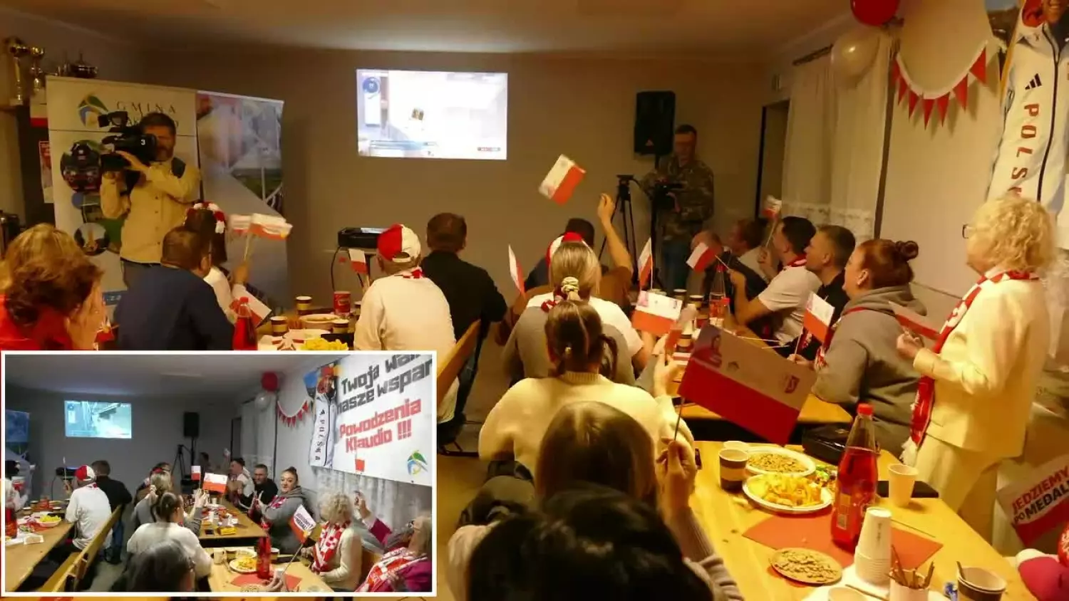 Zakrzewianie kibicowali Klaudii Adamek